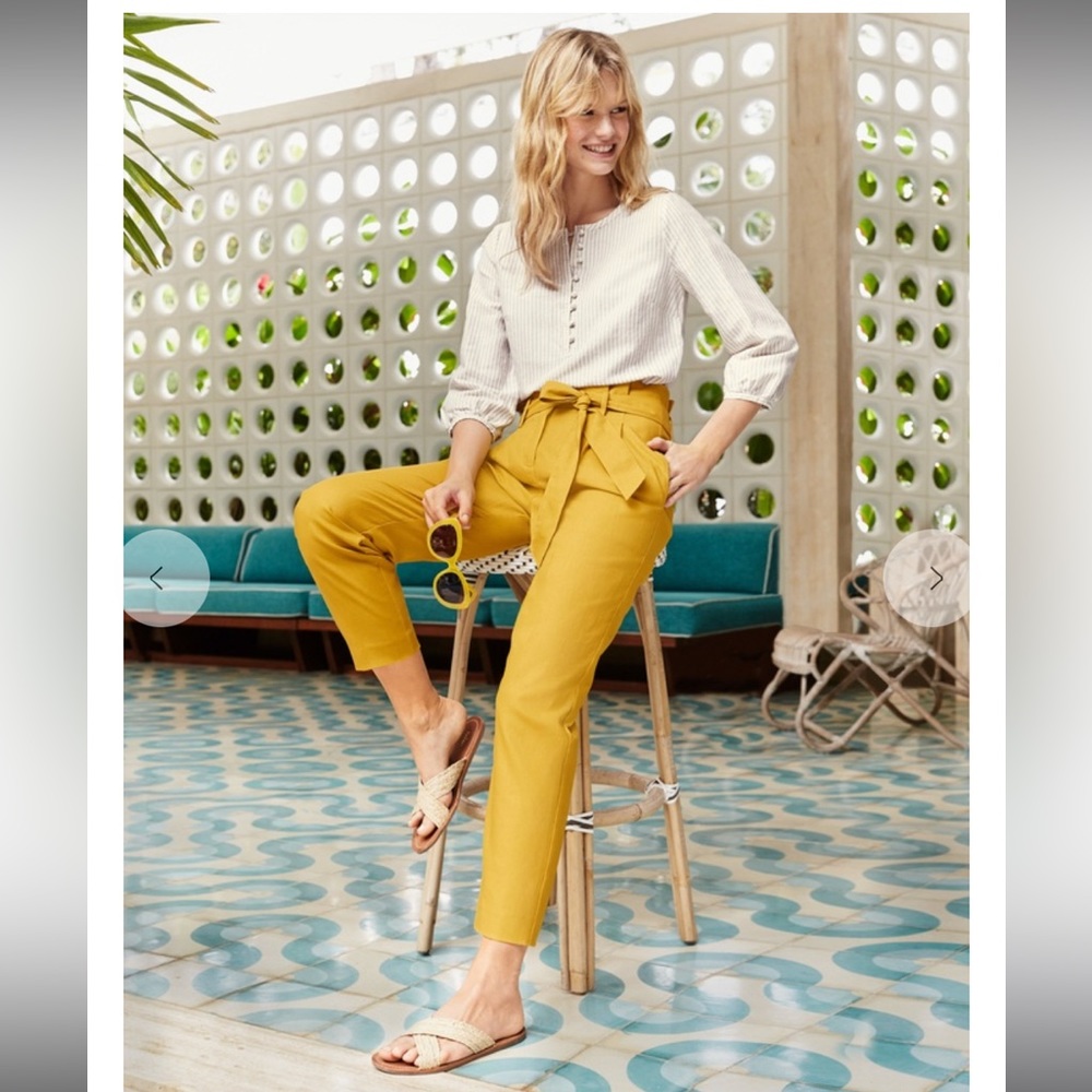 Boden St Ives Paperbag Trousers